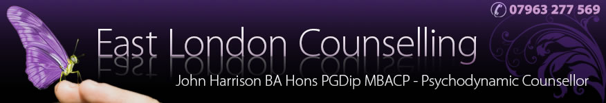 East London Counselling | John Harrison - Psychodynamic Counsellor - 07963277569